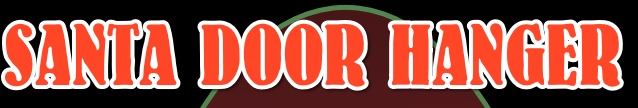 SANTA DOOR HANGER